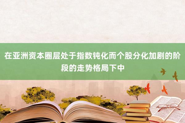 在亚洲资本圈层处于指数钝化而个股分化加剧的阶段的走势格局下中